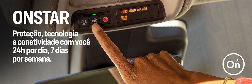 Proteção e tecnologia com o OnStar da Chevrolet Sabenauto Cruzeiro