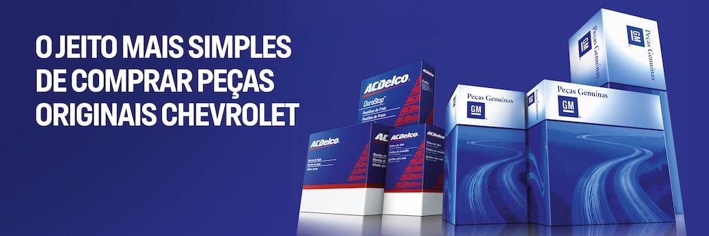 Compre peças originais para seu Chevrolet na Sabenauto Cruzeiro