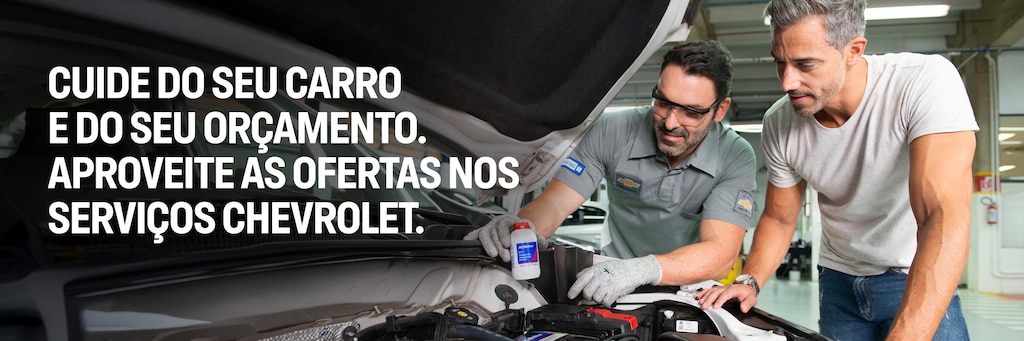 Conheça os serviços prestados pela Chevrolet Sabenauto Cruzeiro
