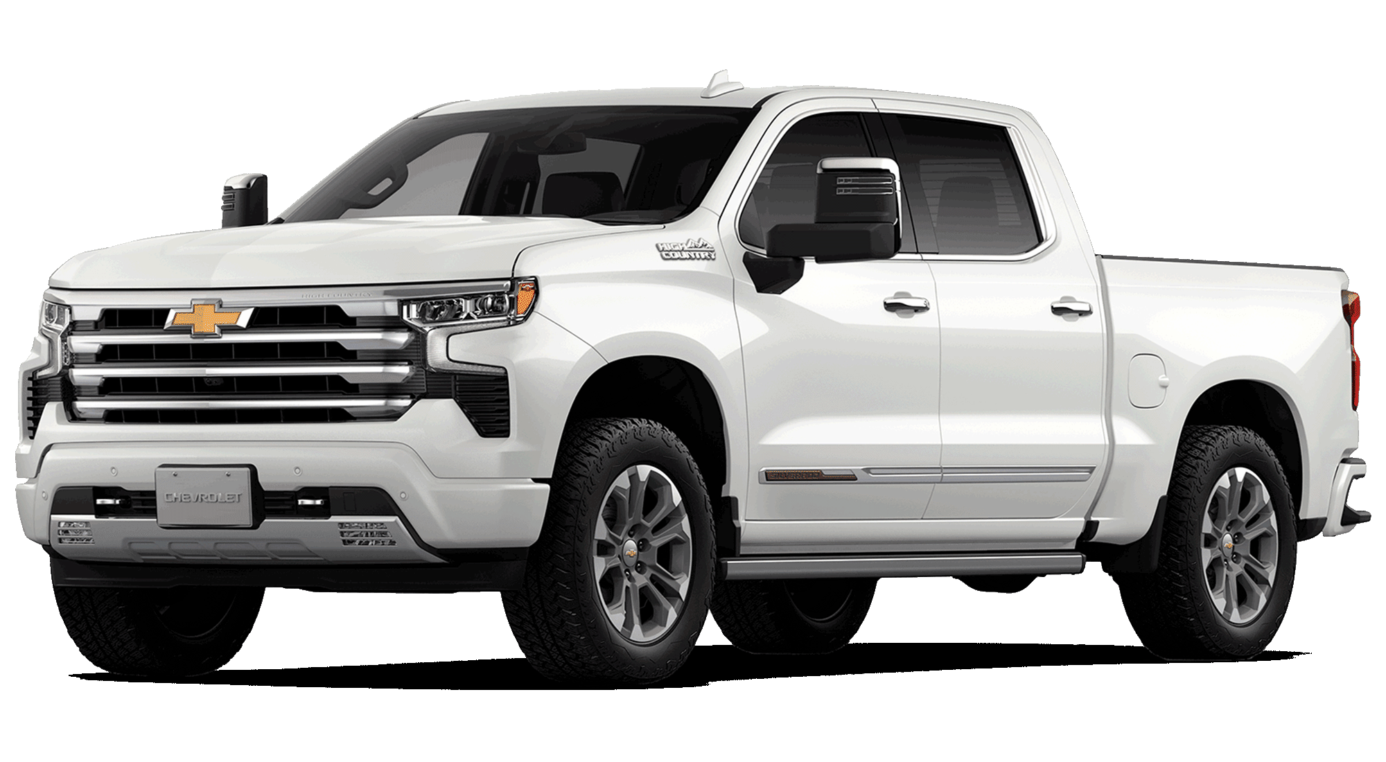 Silverado 2025 na cor Branco Summit